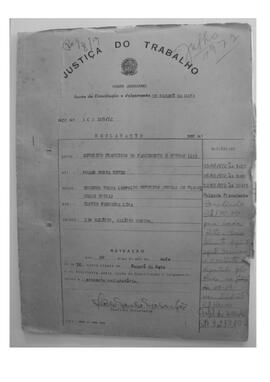 Dissídio Individual Nº 109/72
