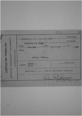 Dissídio Individual  N° 732/51