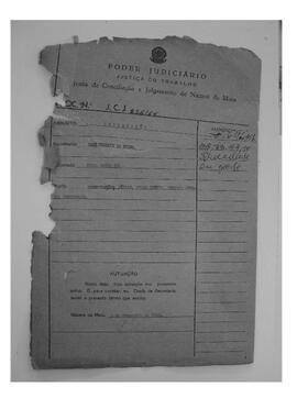 Dissídio Individual Nº 225/64