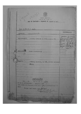 Dissídio Individual Nº 329/67