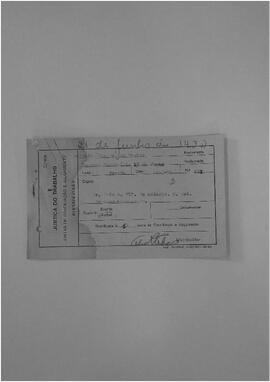 Dissídio Individual  N° 21/54