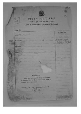 Dissídio Individual Nº 90/64