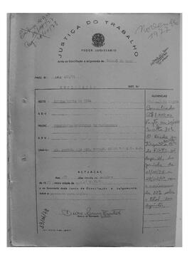Dissídio Individual Nº 252/77