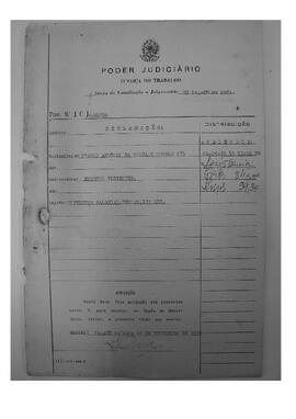 Dissídio Individual Nº 105/69