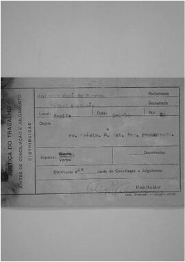 Dissídio Individual  N° 05/53