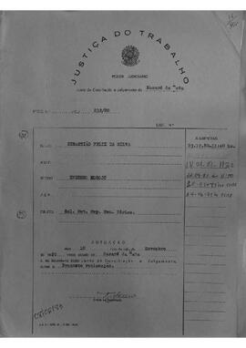Dissídio Individual Nº 832/80