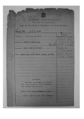 Dissídio Individual Nº 70/66