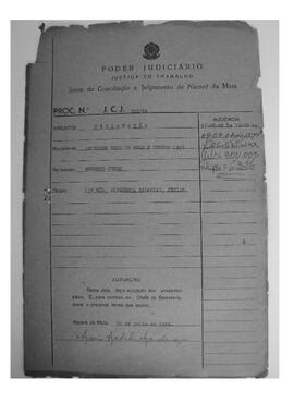 Dissídio Individual  Nº 502/66