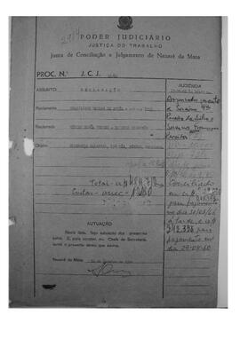 Dissídio Individual Nº 21/66
