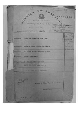 Dissídio Individual Nº 214/79