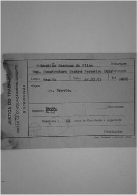 Dissídio Individual  N° 1544/51