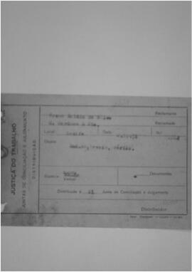 Dissídio Individual  N° 1331/51