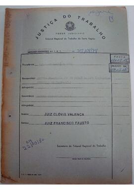 Dissídio Individual Nº 108/78