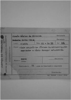 Dissídio Individual  N° 97/53