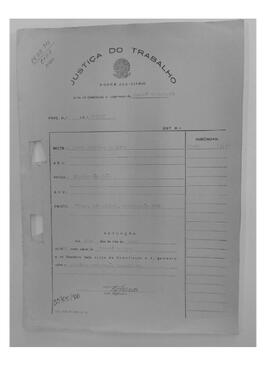 Dissídio Individual Nº 197/80