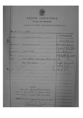 Dissídio Individual Nº 158/69