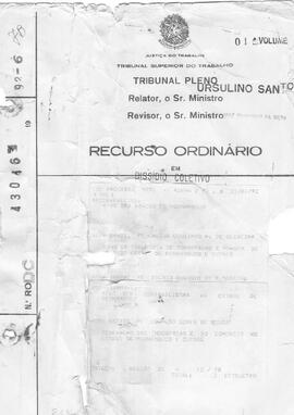 Dissídio Coletivo N° 12/90.1