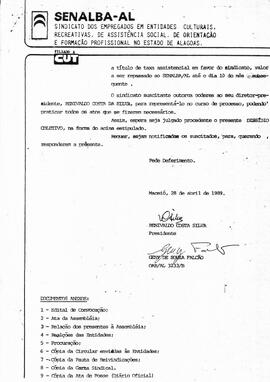 Dissídio Coletivo N° 37/89.2