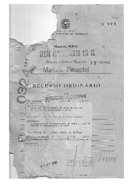 Dissídio Coletivo N° 01/89.2