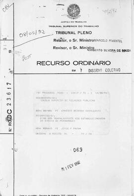 Dissídio Coletivo N° 99/90